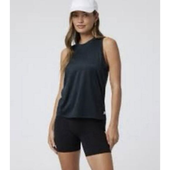 Vuori Energy Tank Top - Women's Blue Coast size Small Racer Back - Picture 3 of 5